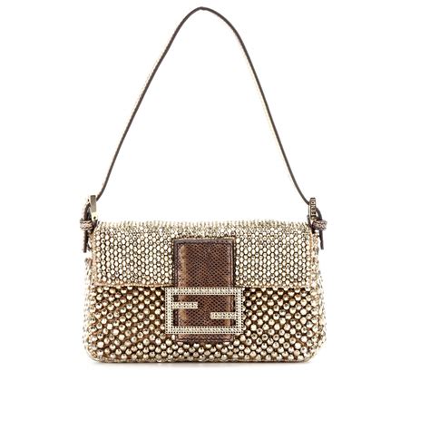 fendi mini baguette popular handbag|Fendi korea baguette bag.